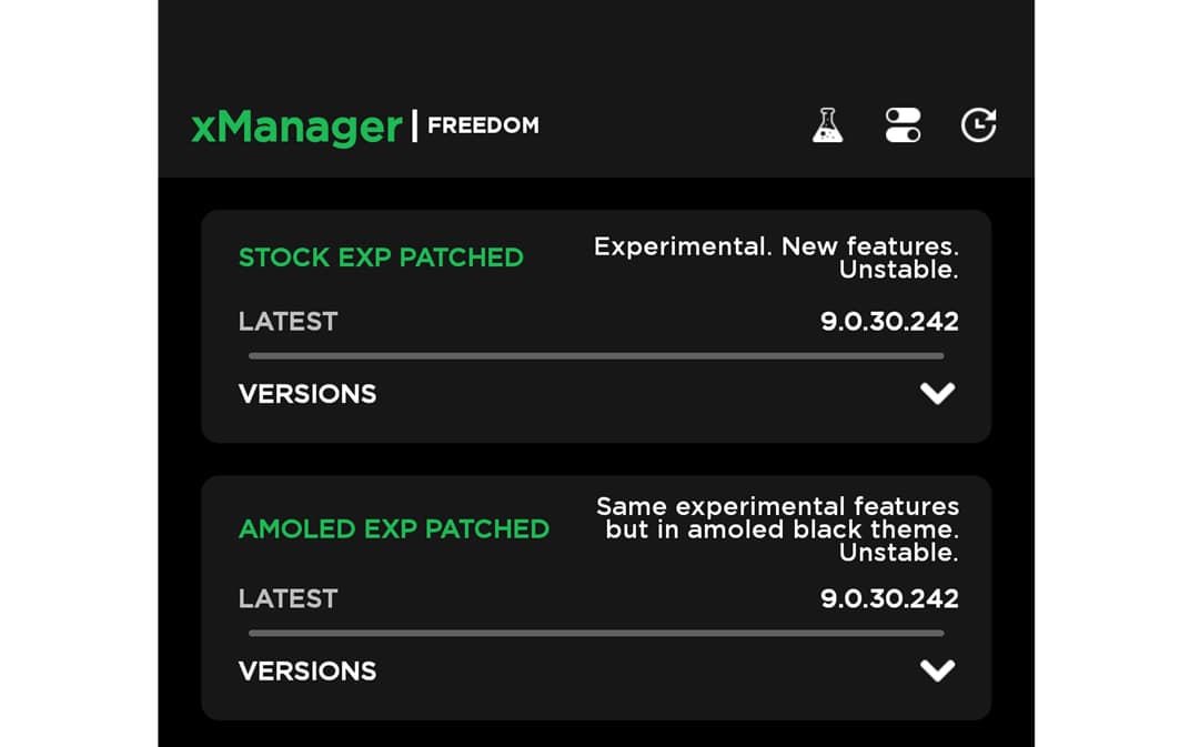 spotify mod xmanager